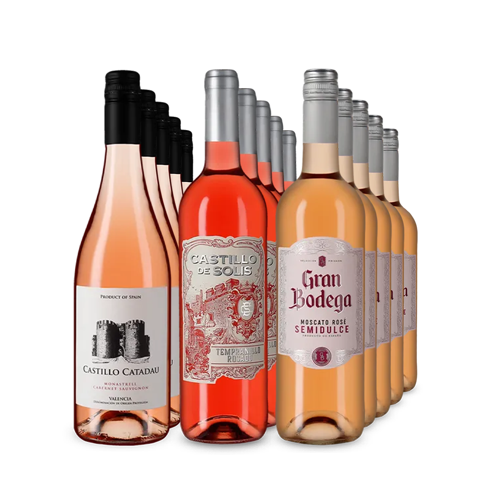 Spanische Rosé-Hits im 3x5-Paket – Gold