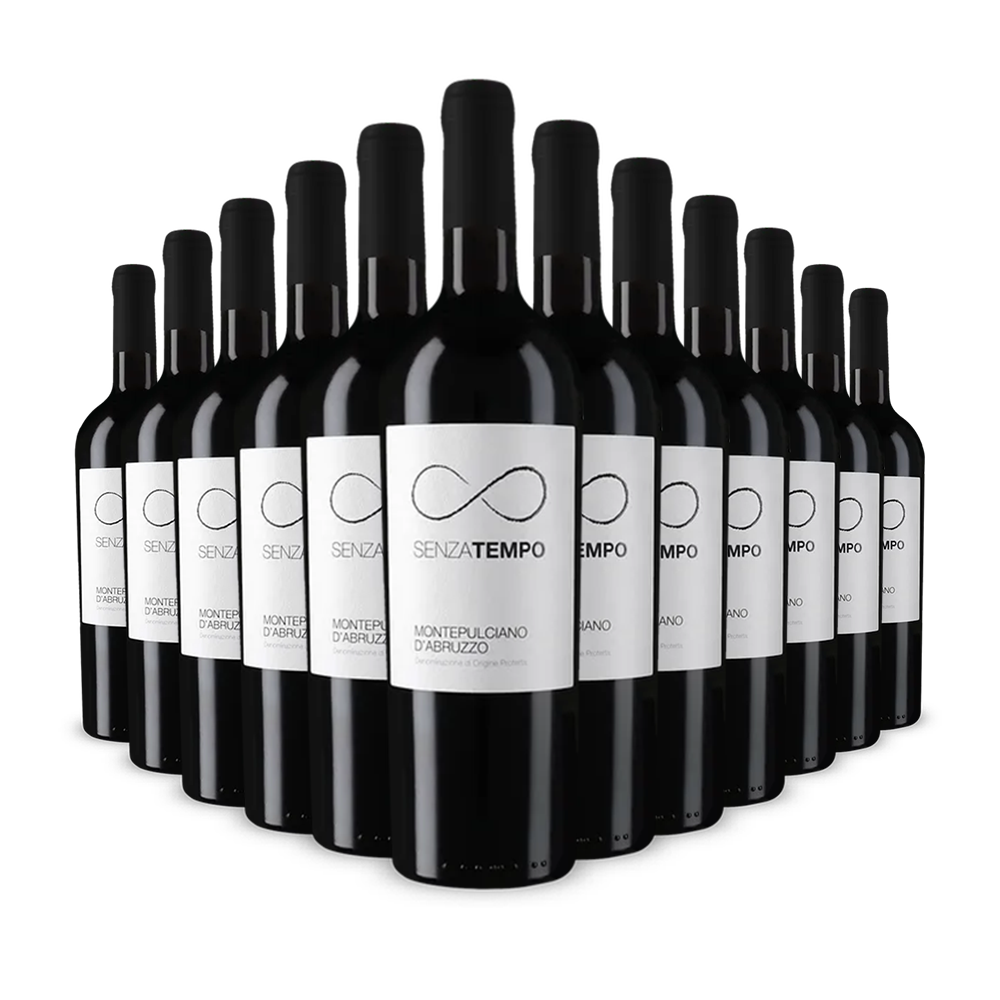 12 Flaschen Senza Tempo Montepulciano d'Abruzzo 2023 – Gold