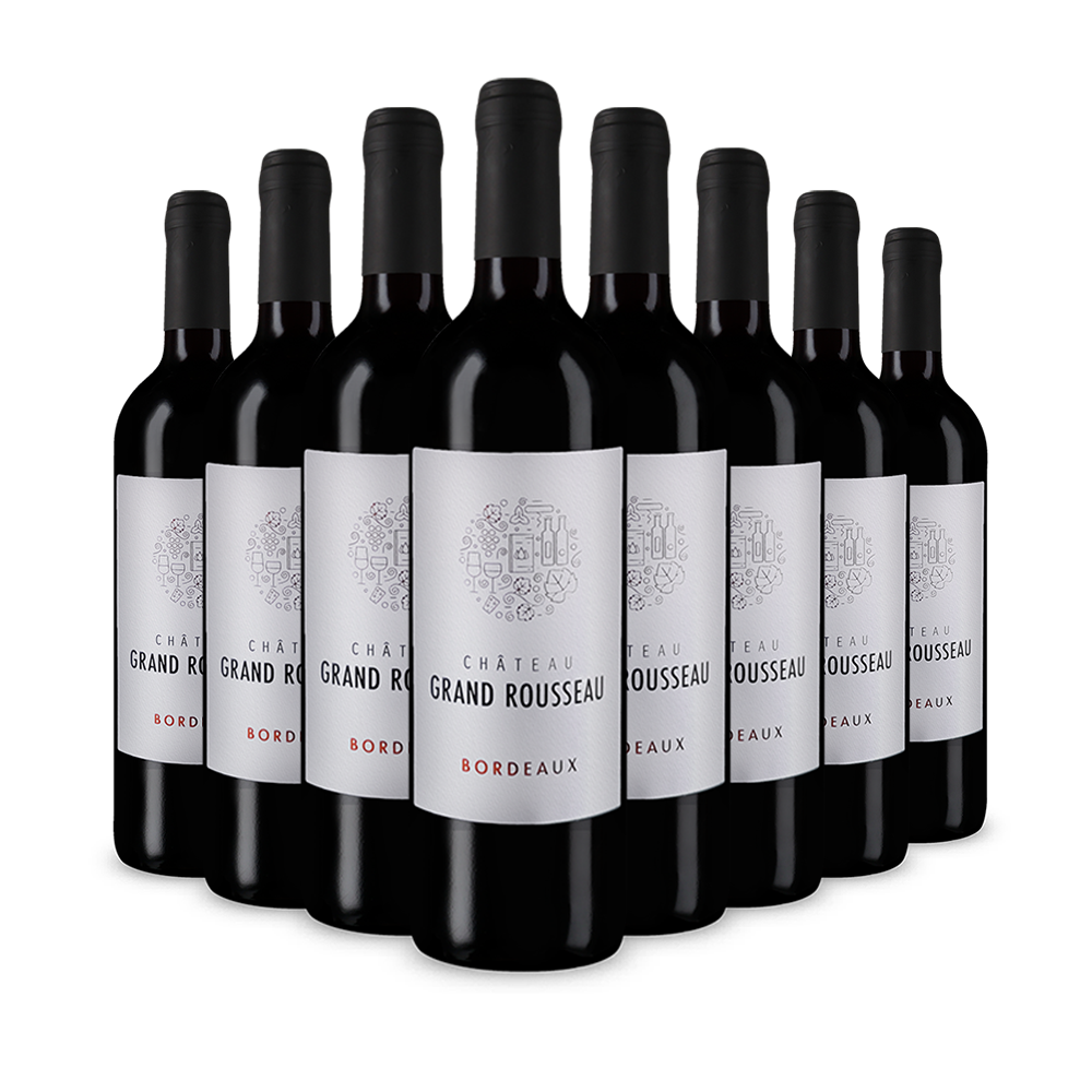 8 Flaschen Bordeaux 2020 – Gold