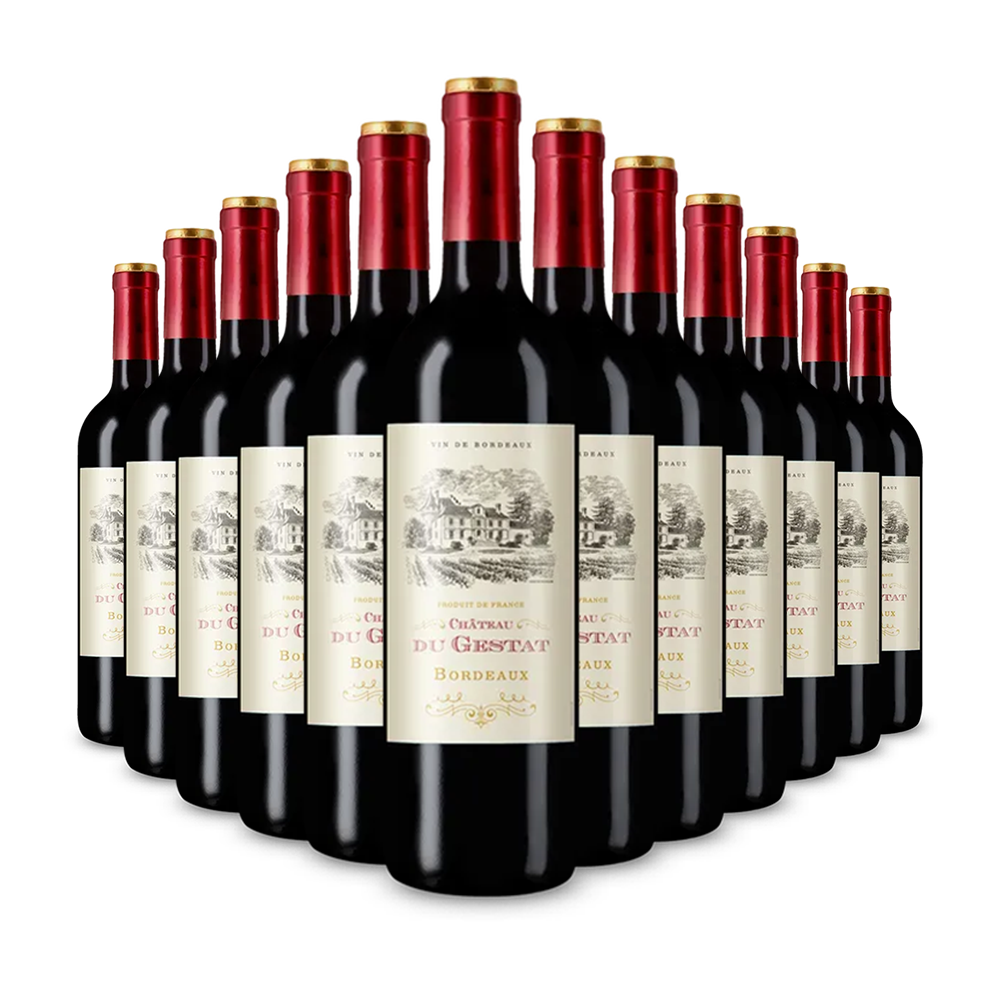 12 Flaschen Bordeaux 2023 – Gold