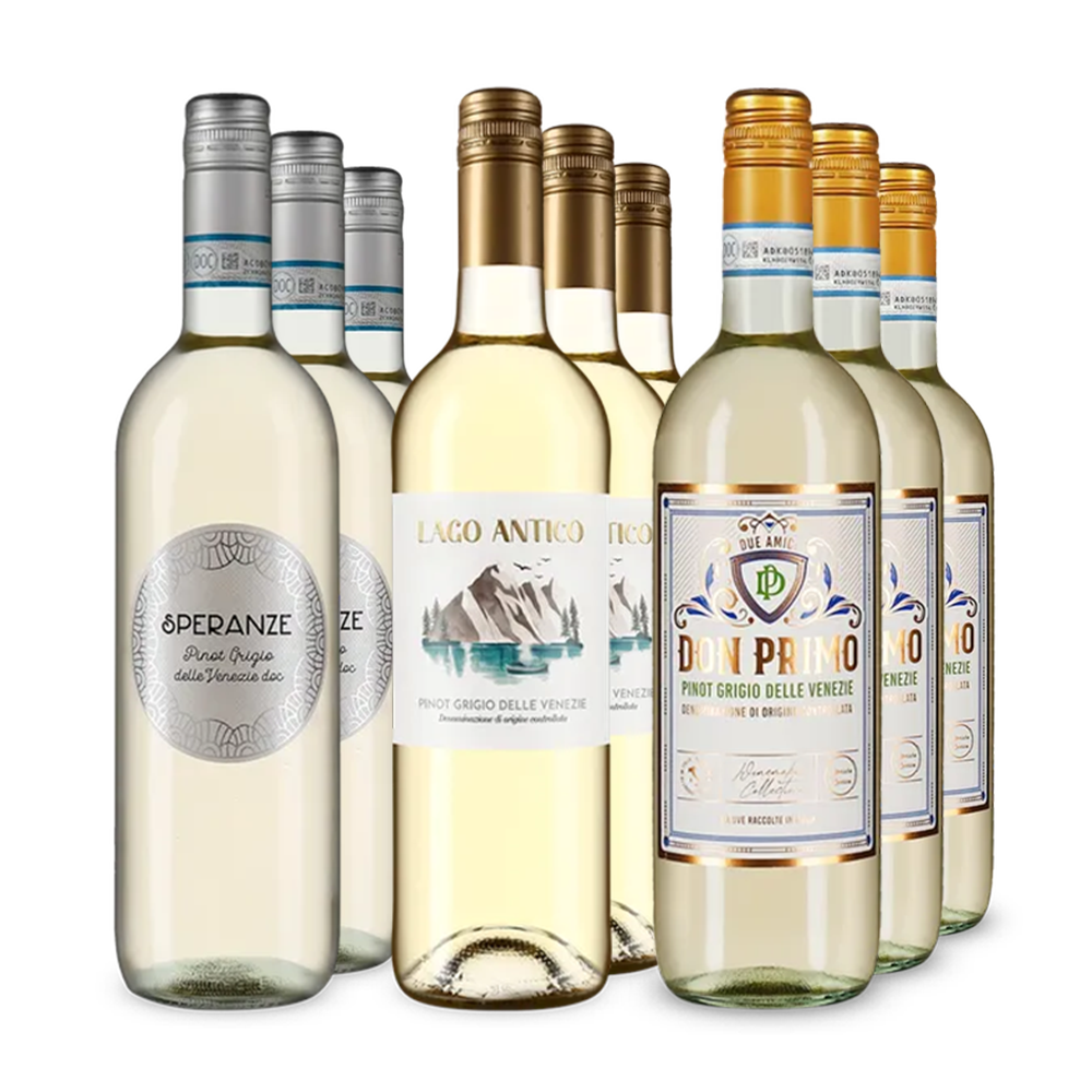 Pinot-Grigio-Stars aus Venetien im 3x3-Paket