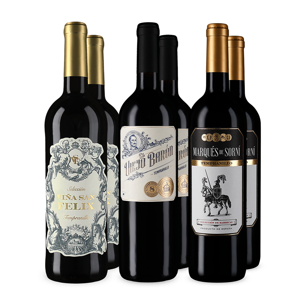 Exklusive Rotwein-Hits aus Spanien im 3x2-Paket – Gold