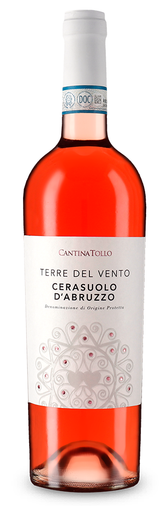 Cantina Tollo Terre del Vento Cerasuolo d'Abruzzo Rosato 2025 – Gold