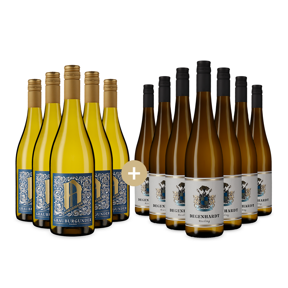 5+7 Flaschen: Pfälzer Traumpaar – Gold