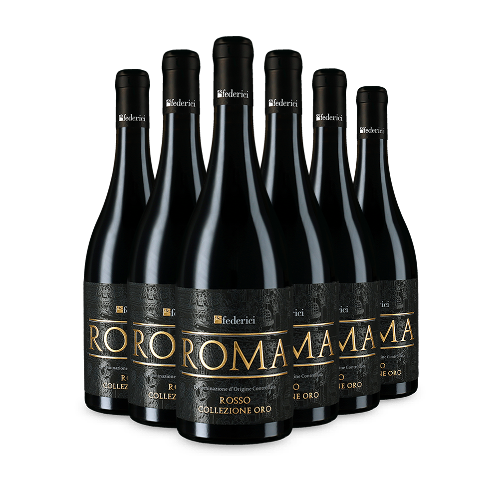 6x Roma Rosso Collezione Oro 2023