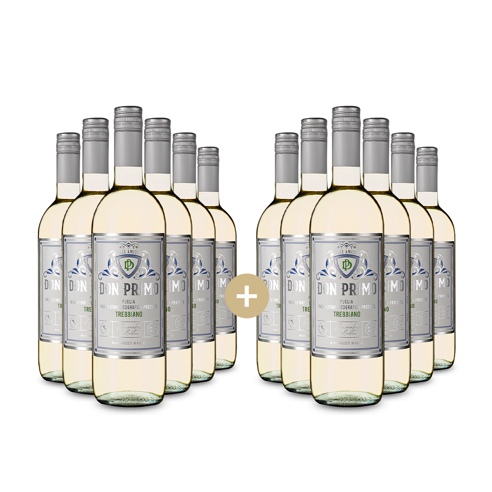 6+6 Flaschen Trebbiano 2025 – Gold