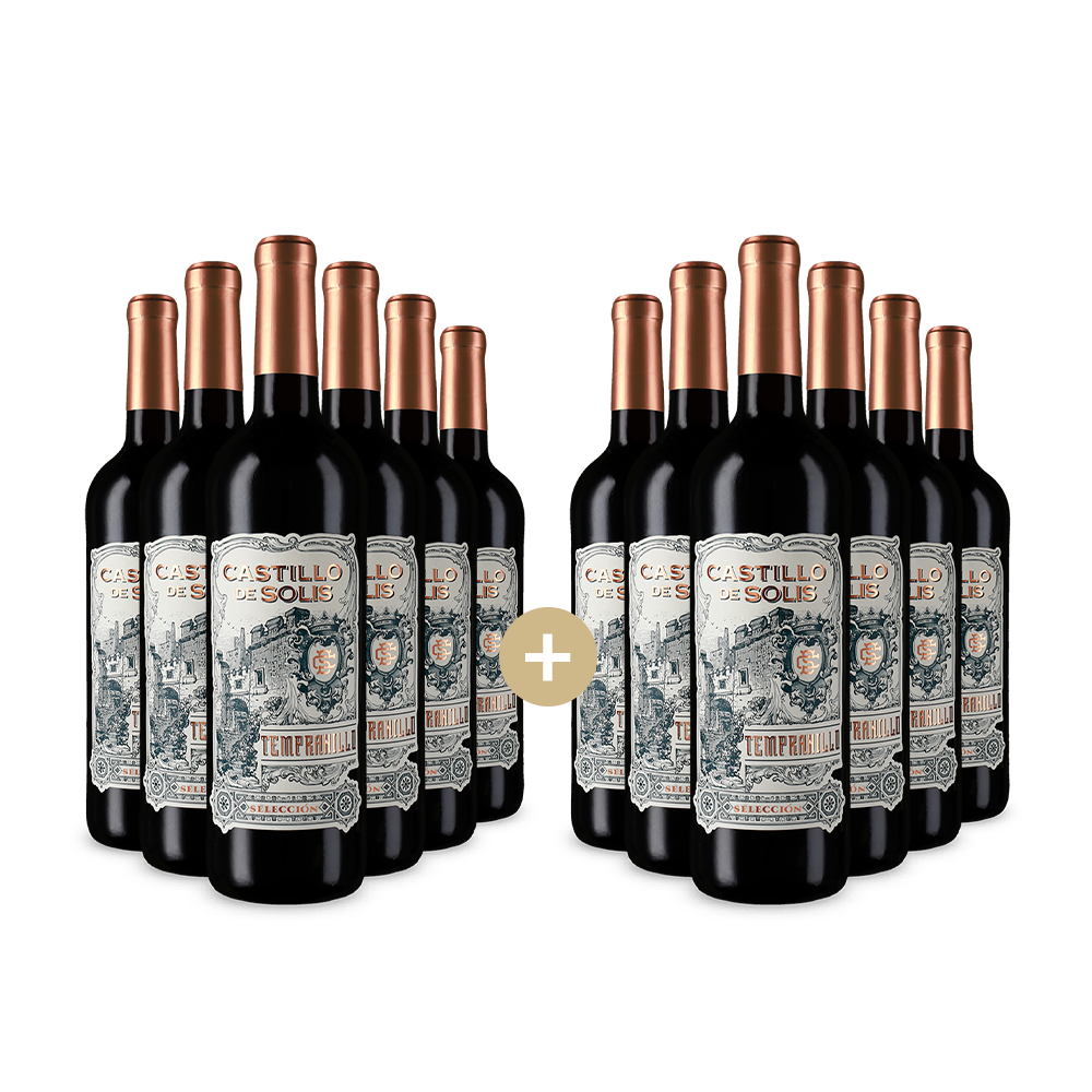 6+6 Flaschen Tempranillo Selección 2024 – Gold