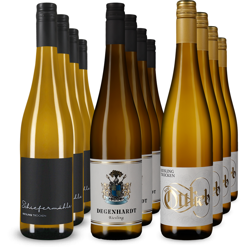 Riesling-Hits im 3x4-Paket