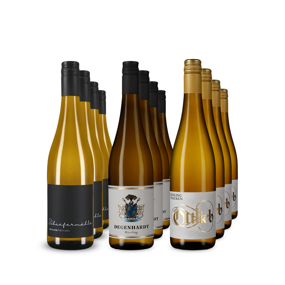 Riesling-Hits im 3x4-Paket