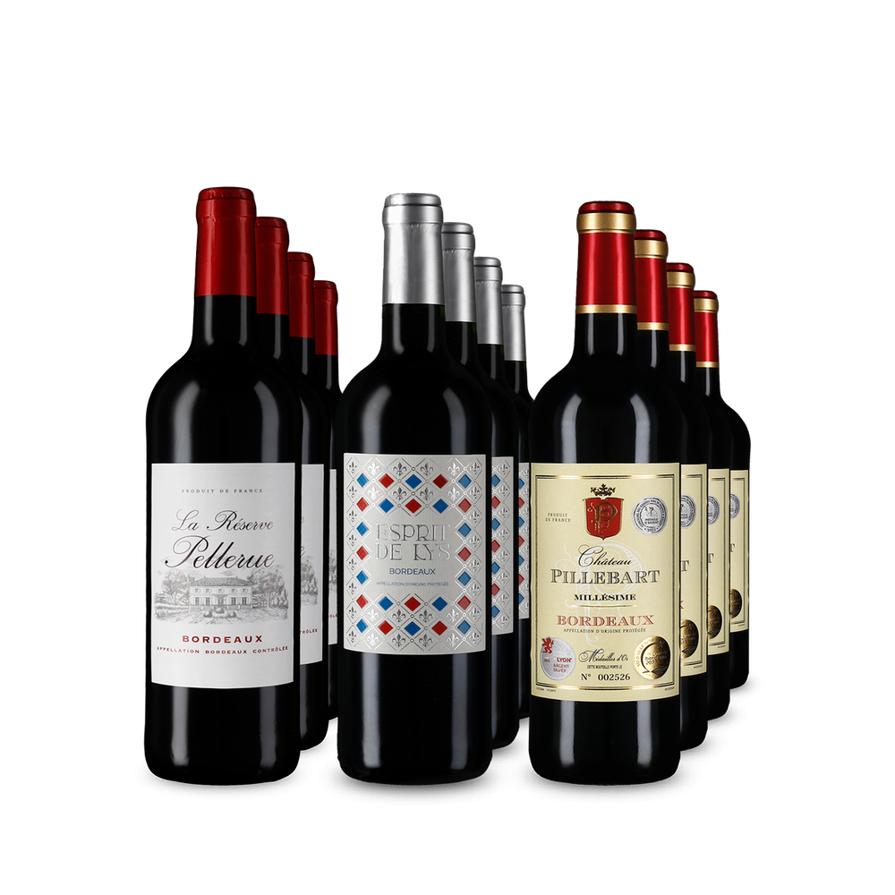 Gold-prämierte Bordeaux-Stars im 3x4-Paket