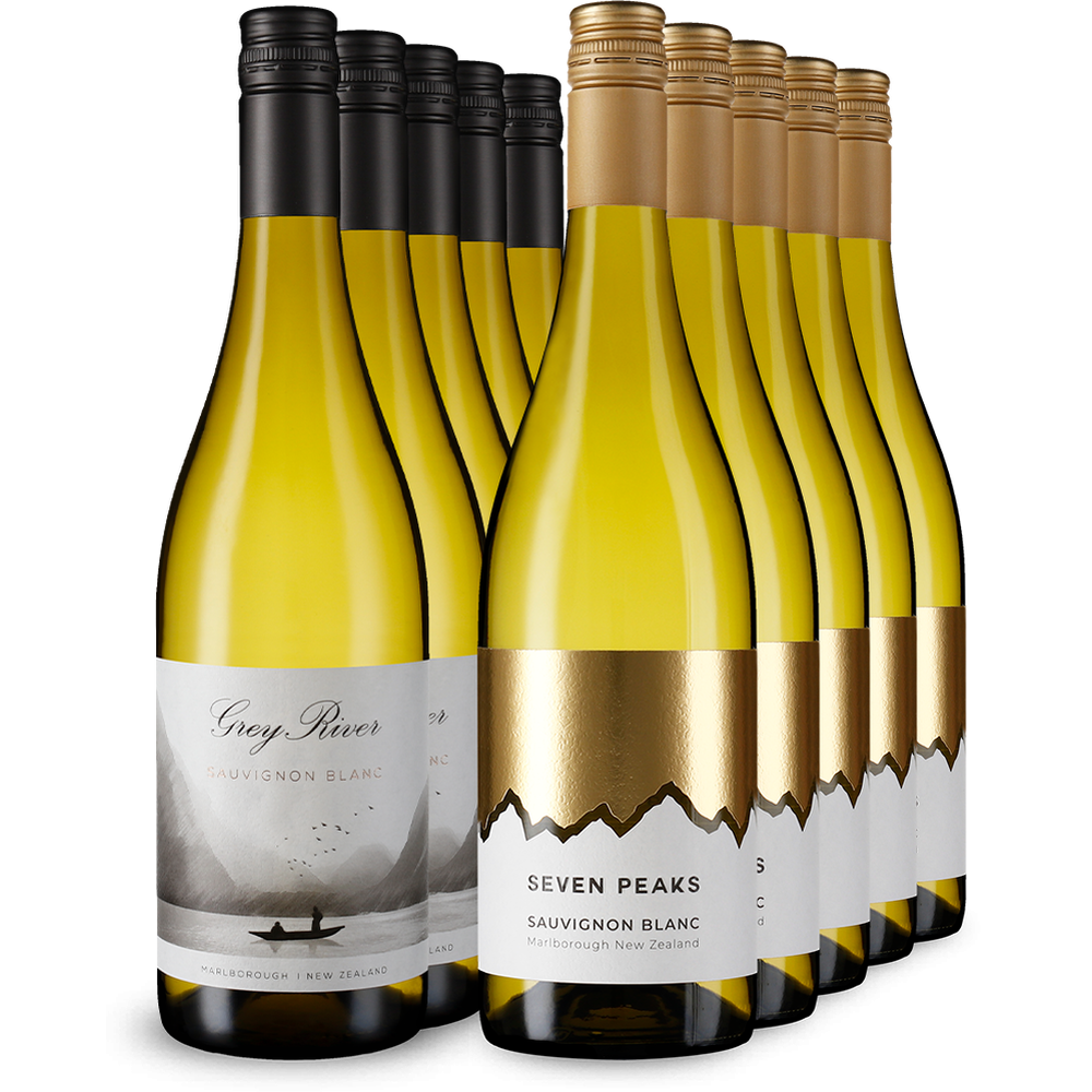 Sauvignon-Blanc-Duo aus Marlborough im 2x5-Vorteilspaket