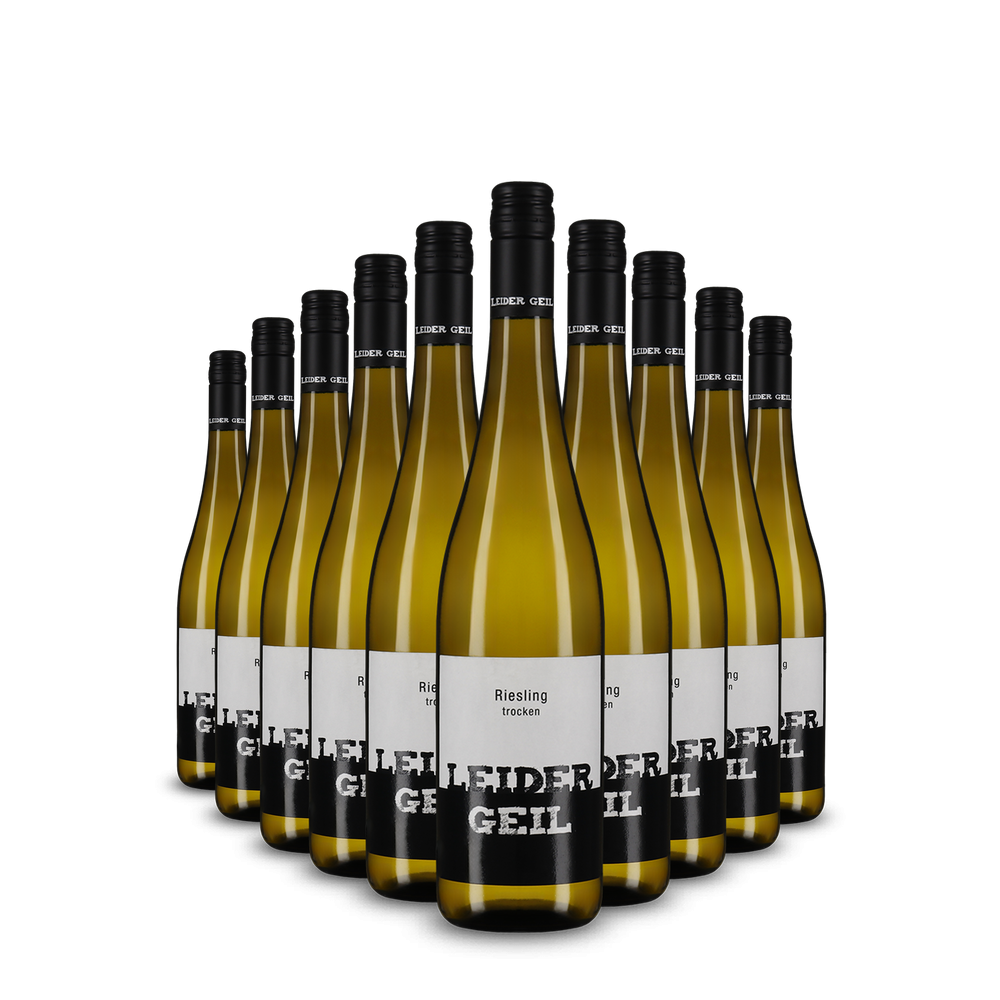 10 Flaschen Riesling trocken 2025 – Gold
