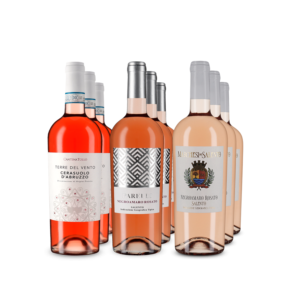 Italienische Rosato-Highlights im 3x3-Paket – Gold