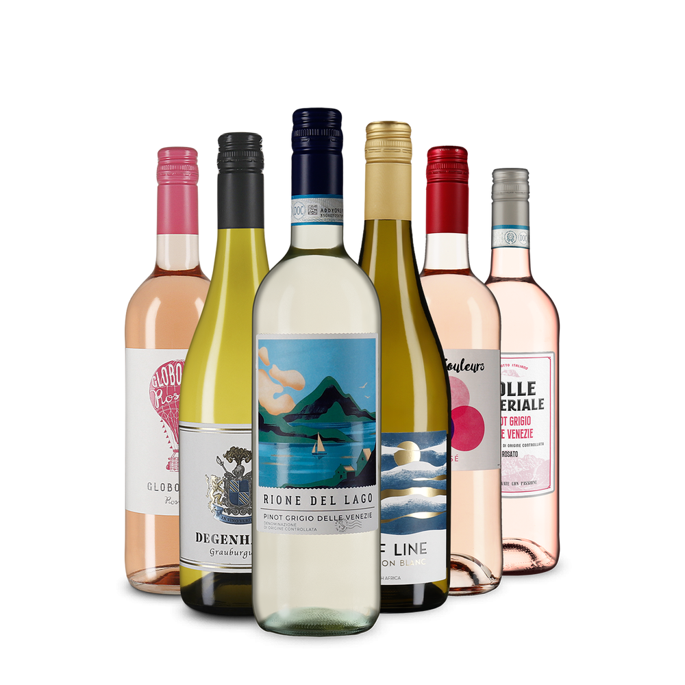 Unsere Weiß- & Roséweine des Jahres im 6er-Entdeckerpaket