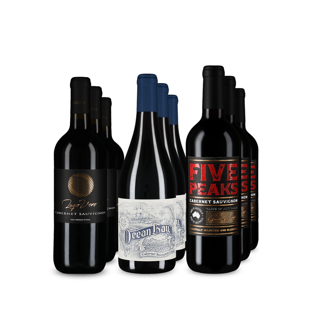 Cabernet-Sauvignon-Favoriten im 3x3-Paket