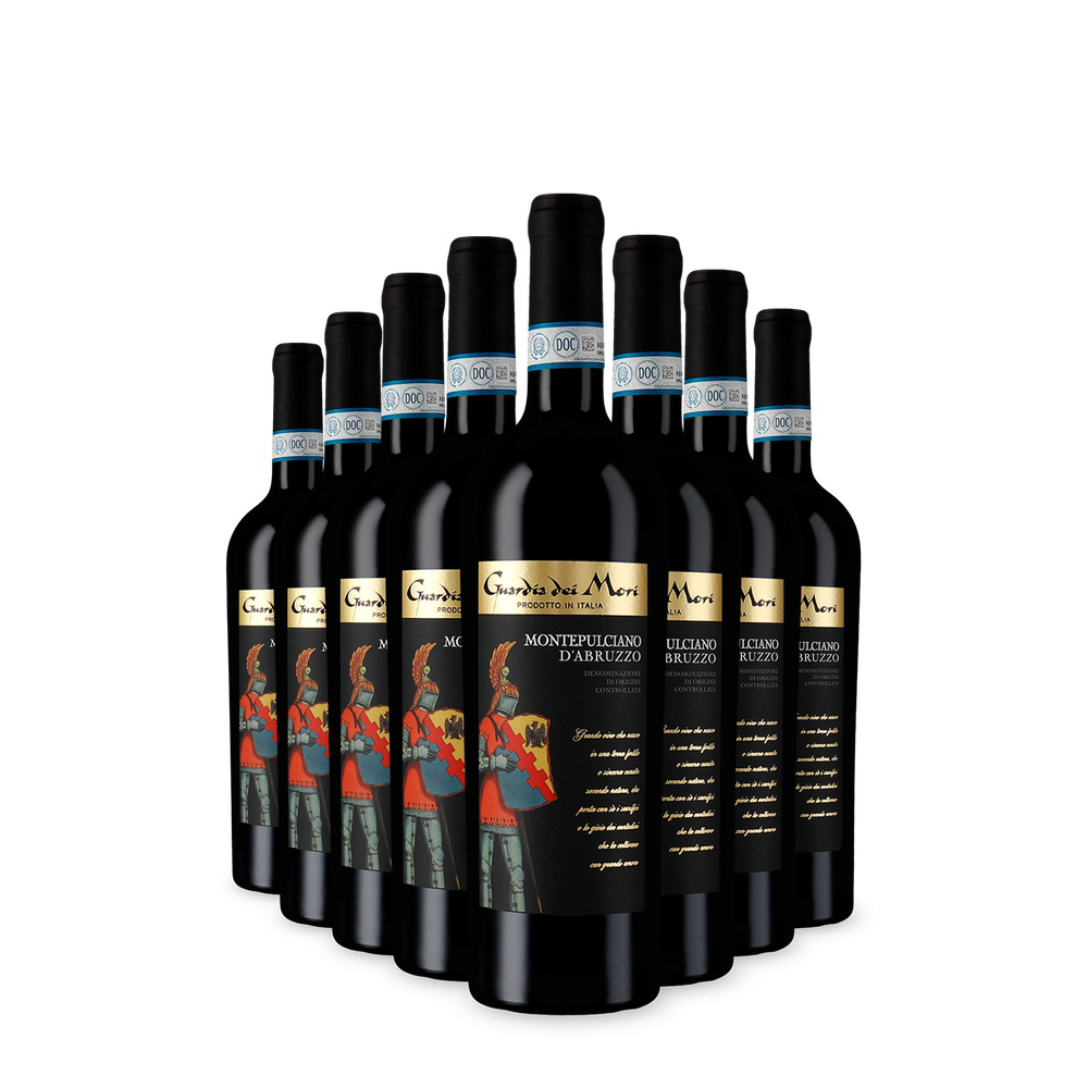 8 Flaschen Montepulciano d´Abruzzo 2024 – Gold