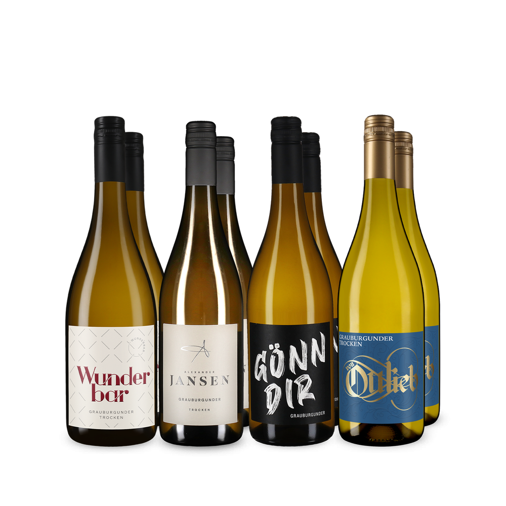 Pfälzer Grauburgunder-Hits im 4x2-Paket – Gold