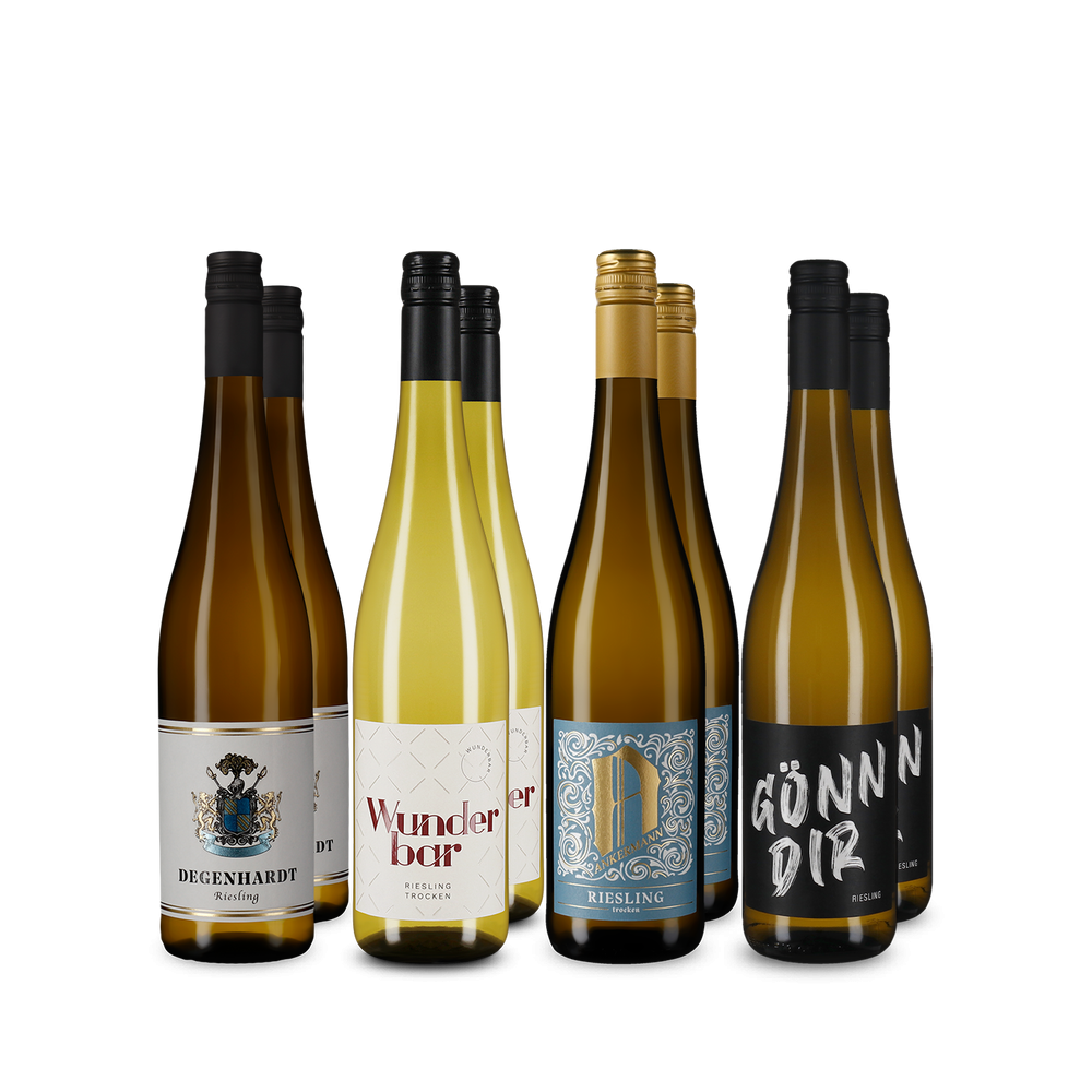 Pfälzer Riesling-Hits im 4x2-Paket – Gold