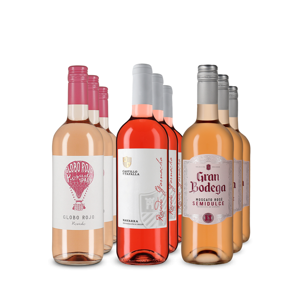 Spanische Rosé-Stars im 3x3-Paket – Gold