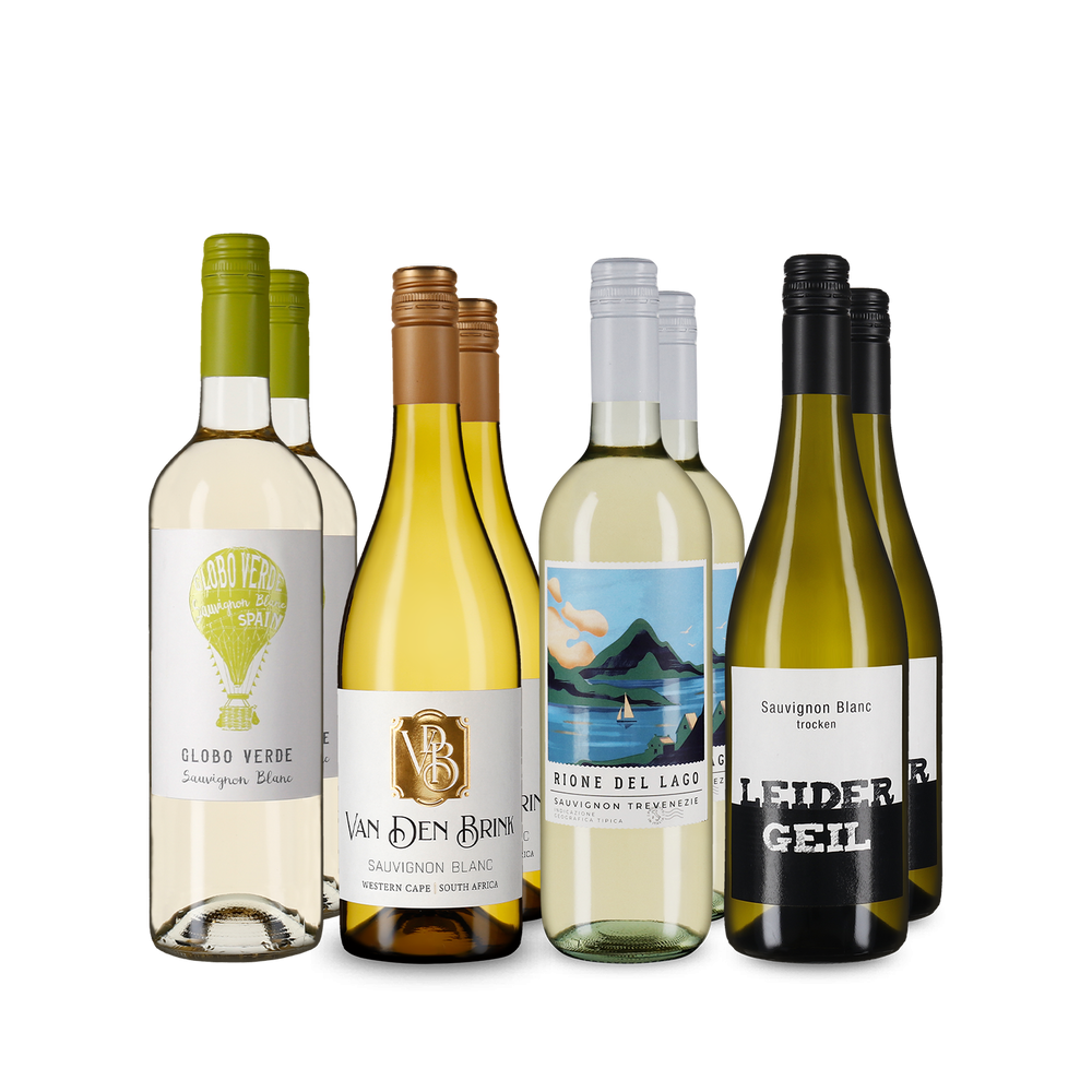 Internationale Sauvignon-Blanc-Hits im 4x2-Paket – Gold