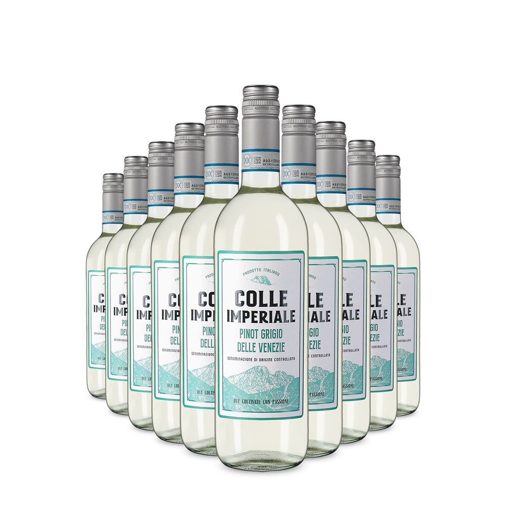 10 Flaschen Pinot Grigio delle Venezie 2025 – Gold