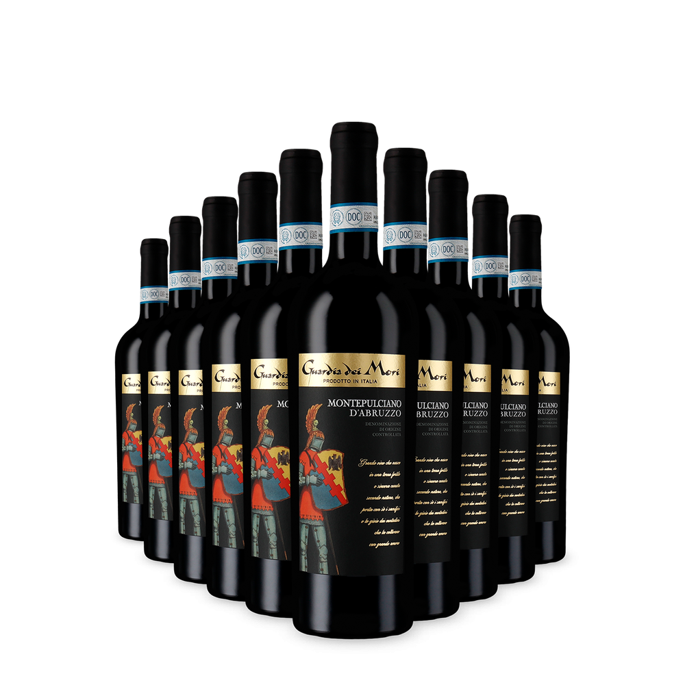 10 Flaschen Montepulciano d´Abruzzo 2024 – Gold