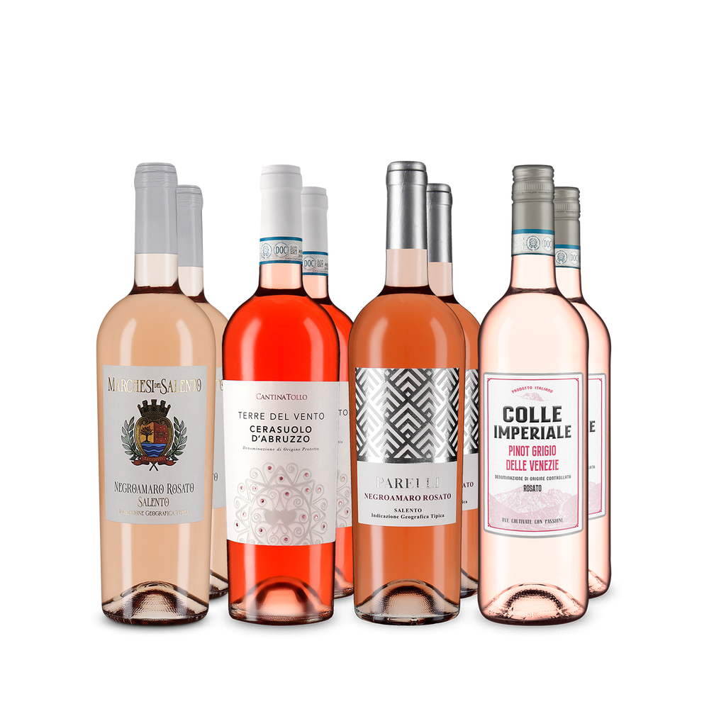 Italienische Rosé-Hits im 4x2-Paket