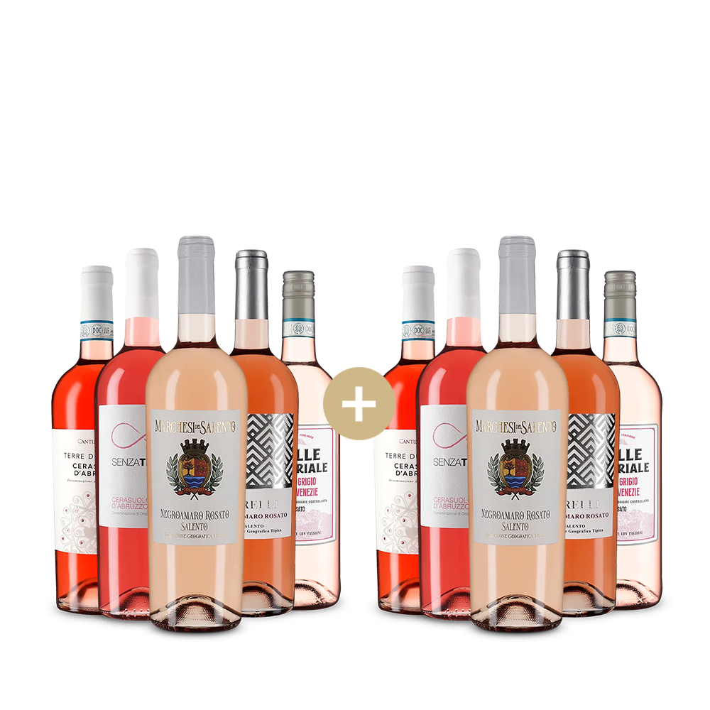 5+5 Italienische Rosé-Empfehlungen