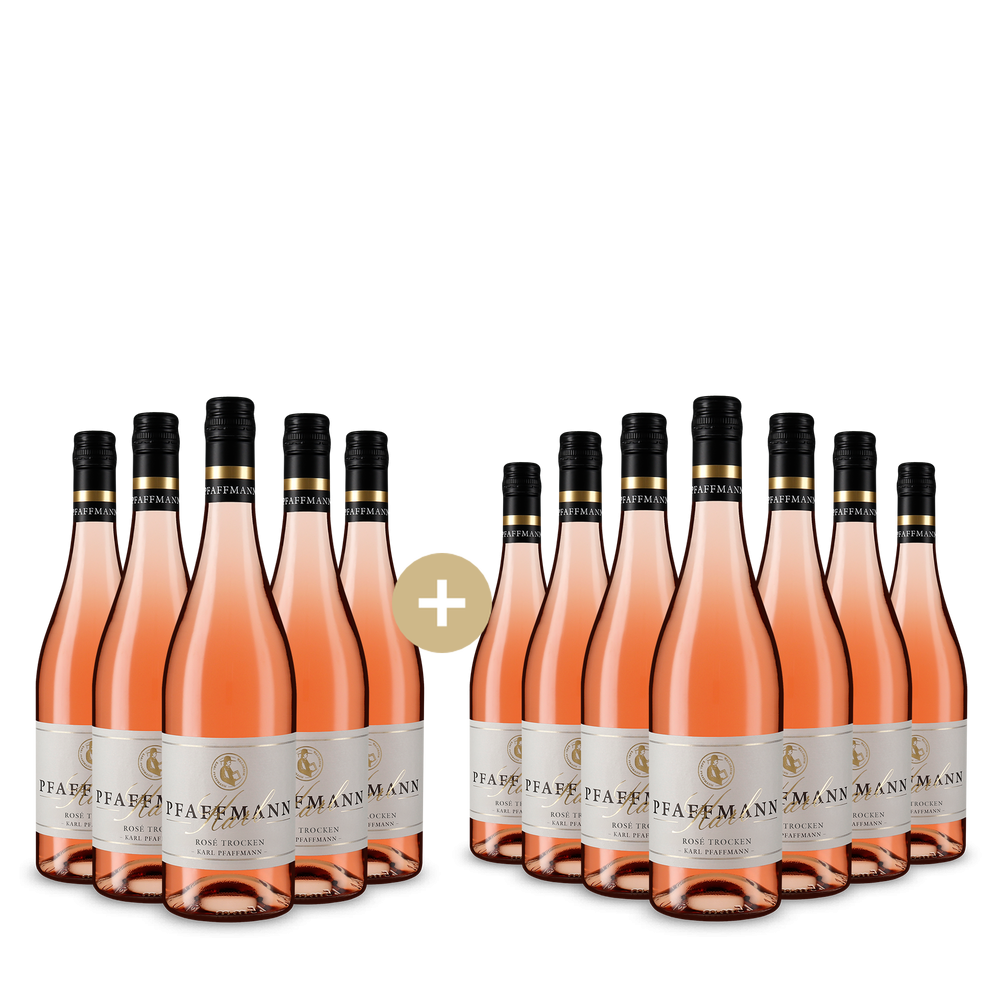 5+7 Flaschen Edition Karl Pfaffmann Rosé trocken 2025