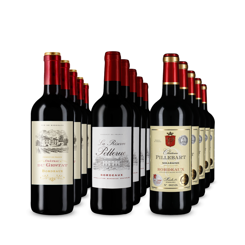 3x5 Bordeaux-Lieblinge im XXL-Paket