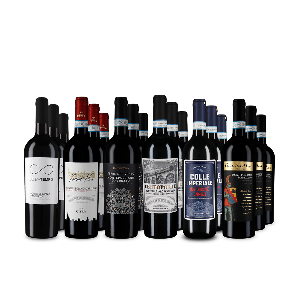 6x3 Montepulciano d’Abruzzo: Auswahl im XXL-Paket
