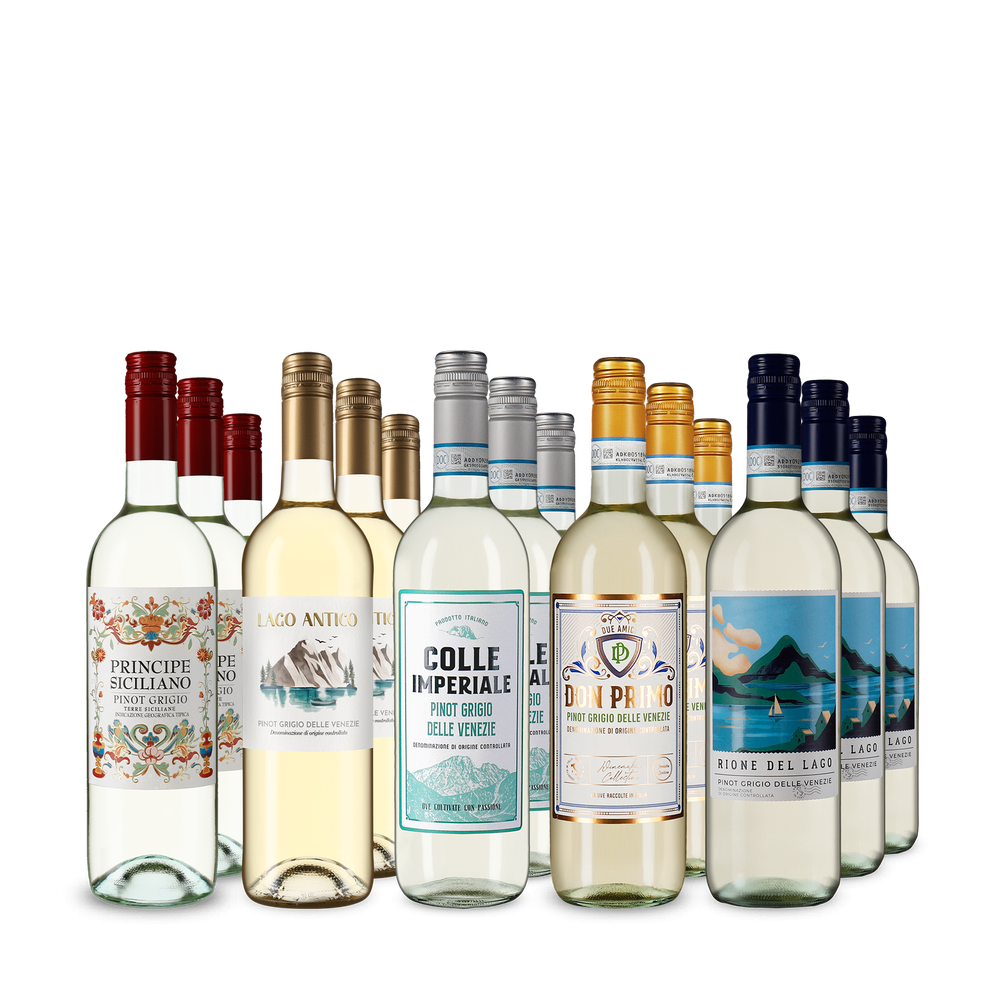 5x3 Pinot-Grigio-Auswahl im XXL-Paket