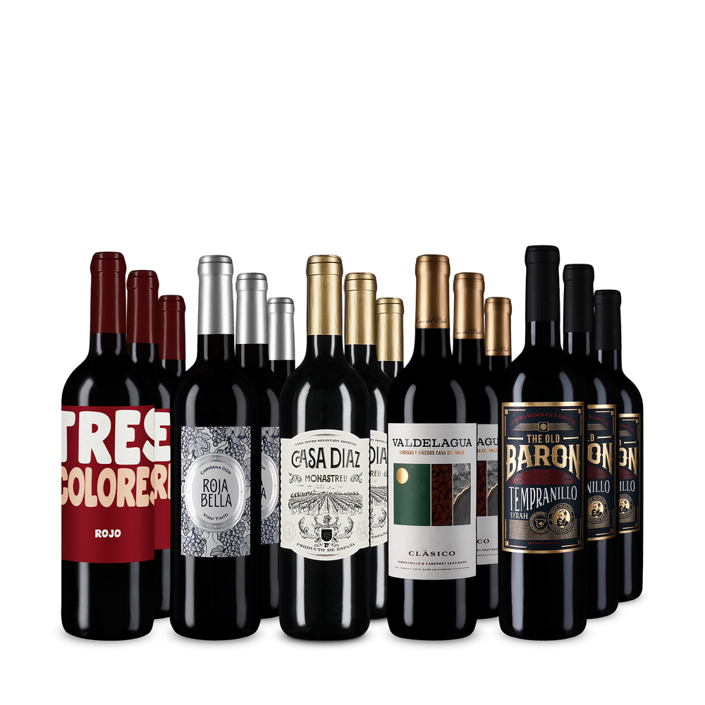 5x3 Spanische Rotwein-Knaller im XXL-Sparpaket