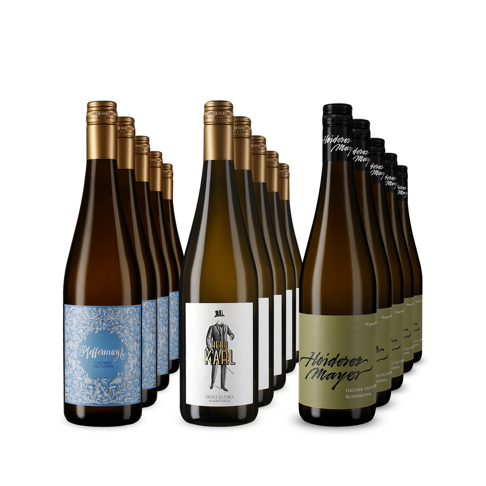 3x5 Grüner-Veltliner-Auswahl im XXL-Paket