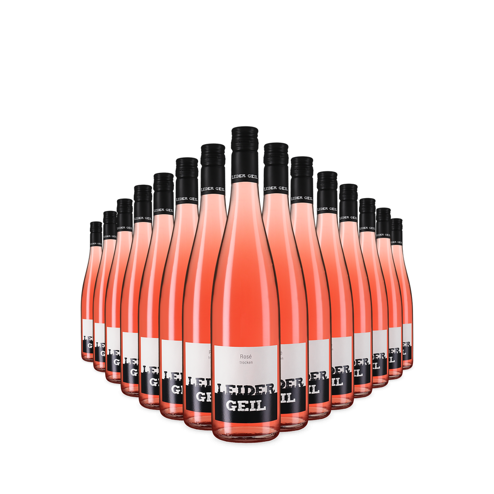 15 Flaschen Rosé trocken 2025