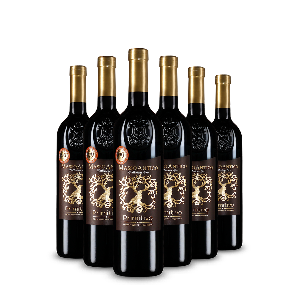 6x Masso Antico Primitivo Appassite Collezione Oro 2025