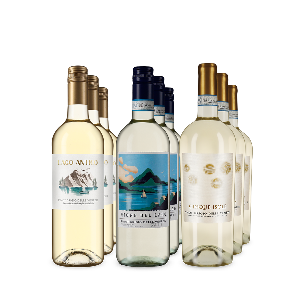 3x3 Prämierte Pinot-Grigio-Auswahl