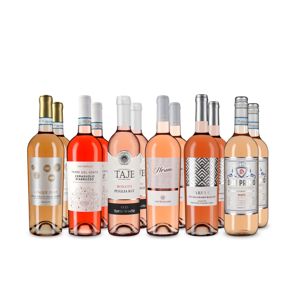6x2 Rosato-Vielfalt für den Sommer