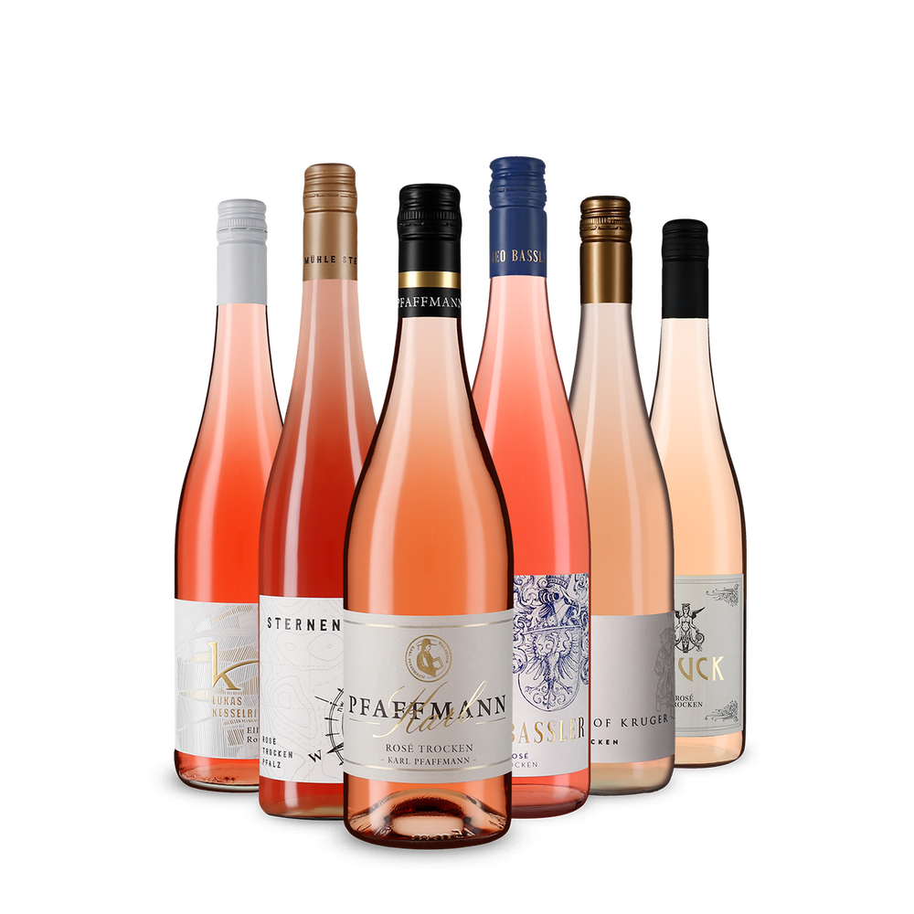 6x1 Deutsche Rosé-Sommerauswahl