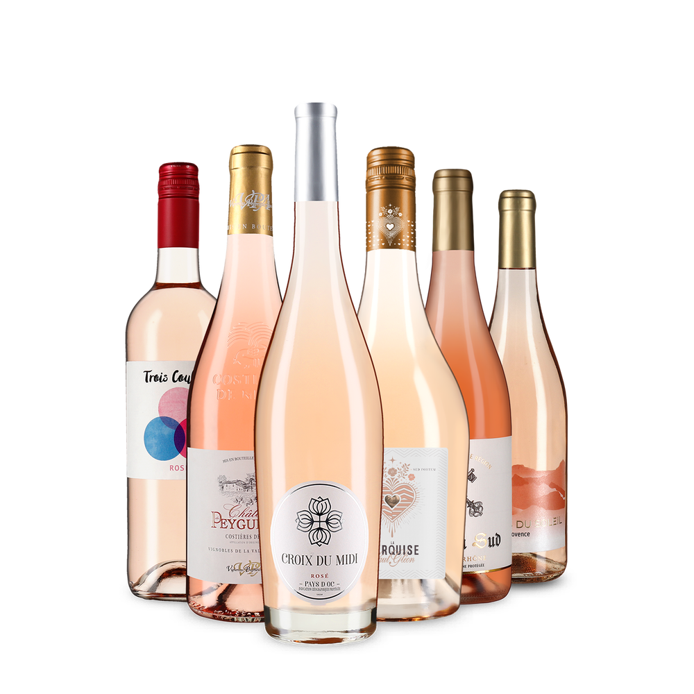 6x1 Rosé-Momente aus Frankreich