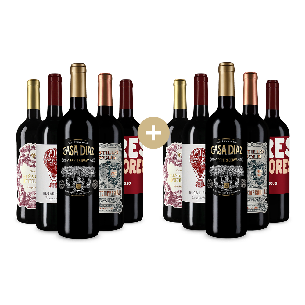 5+5 Flaschen Tempranillo: Die Topseller