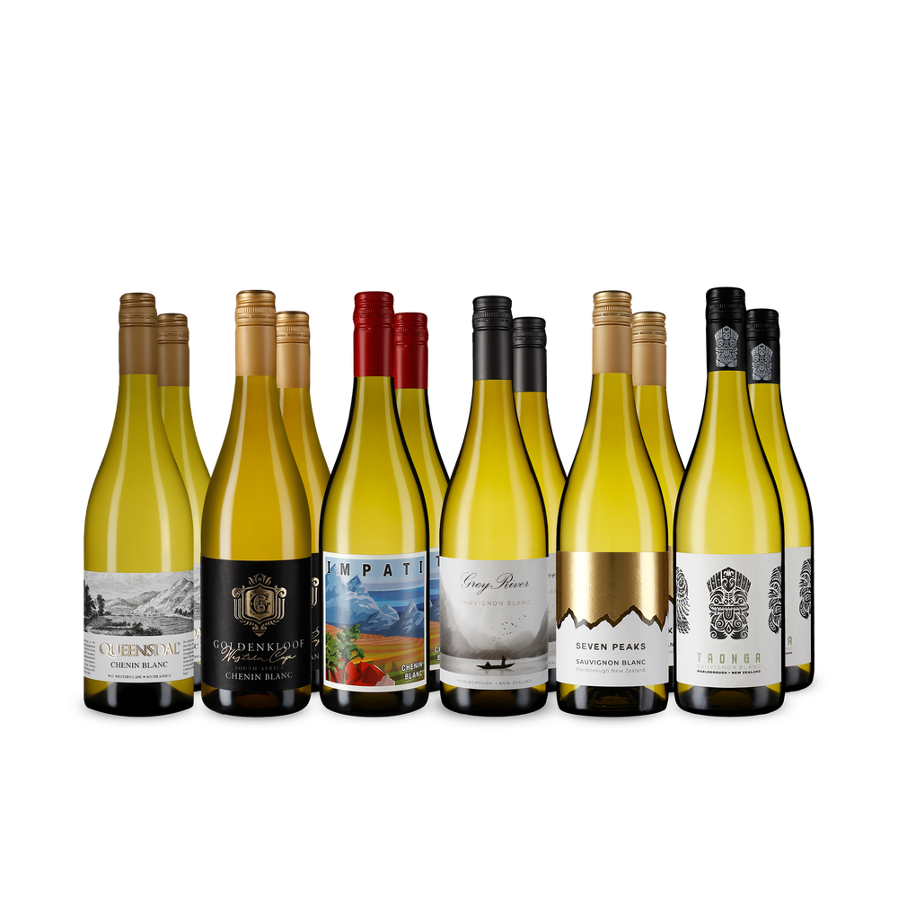 6x2 Weißwein-Klassiker: Südafrika trifft Neuseeland