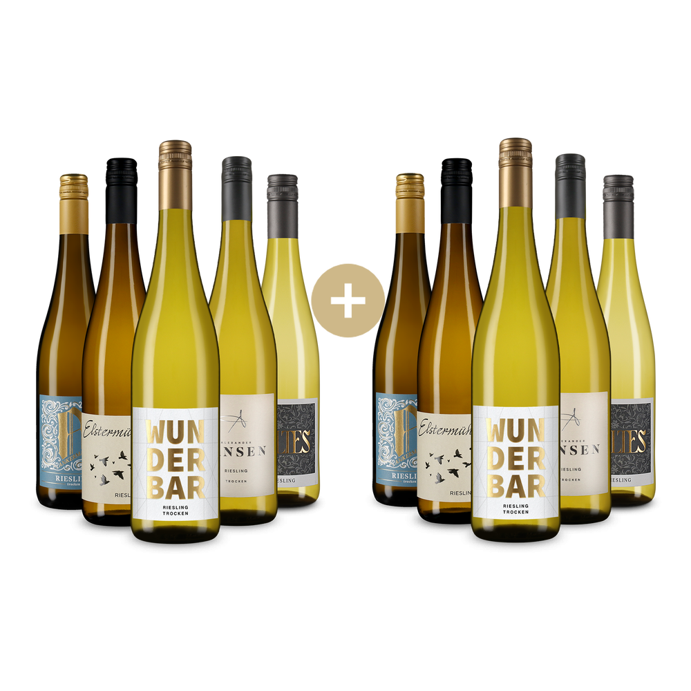 5+5 Flaschen Riesling: Unsere Frischewunder
