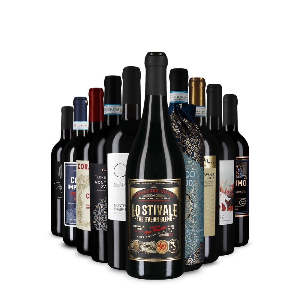 10x1 Italienische Rotweine im Entdeckerpaket
