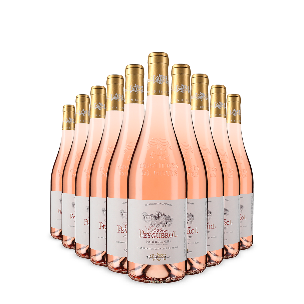 10x Chateau Peyguerol Costières de Nimes Rosé 2025