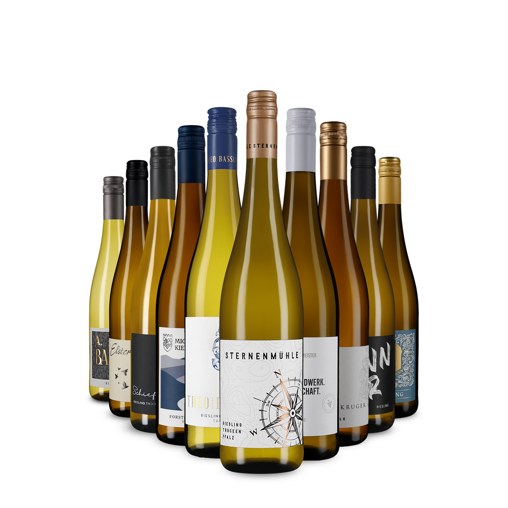 10x1 Ausgewählte Rieslinge im Entdeckerpaket