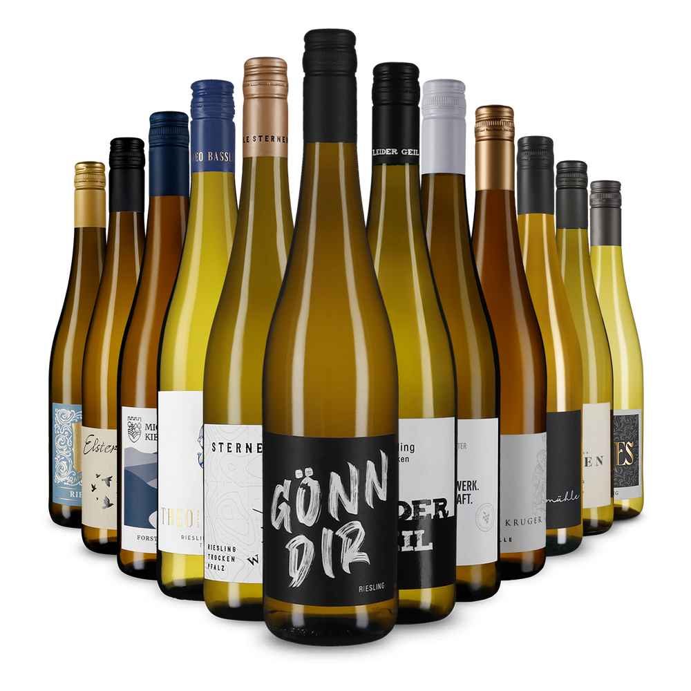 12x1 Ausgewählte Rieslinge im Entdeckerpaket