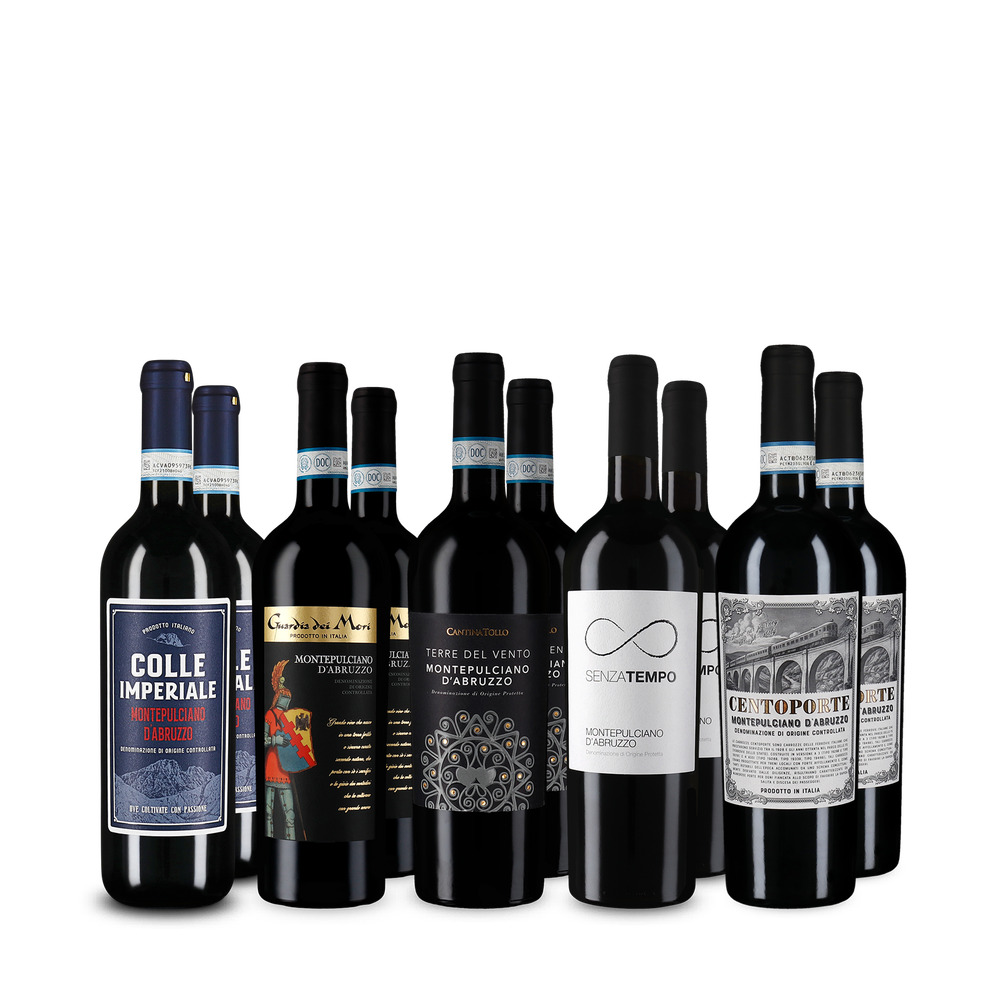 5x2 Montepulciano d'Abruzzo-Auswahl im Entdeckerpaket