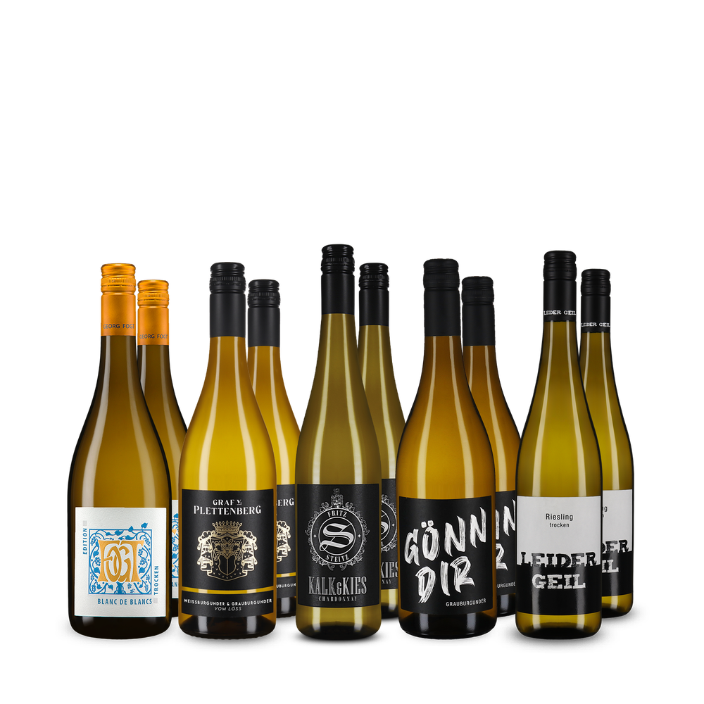 5x2 Deutschlands Weißwein-Vielfalt