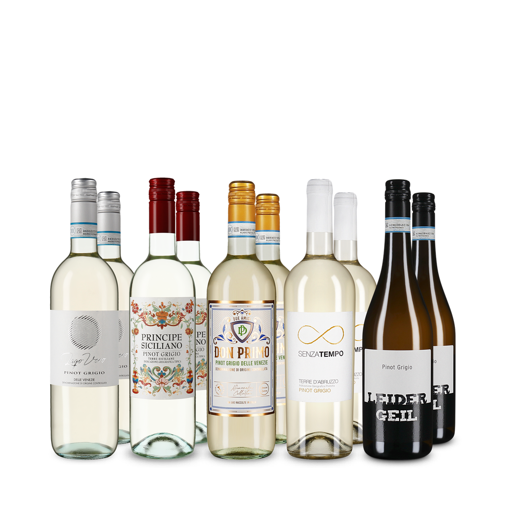 5x2 Pinot Grigio-Auswahl im Entdeckerpaket